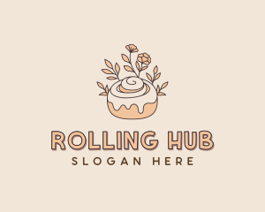 Cinnamon Roll Bakery logo design