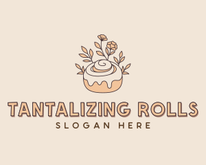 Cinnamon Roll Bakery logo design