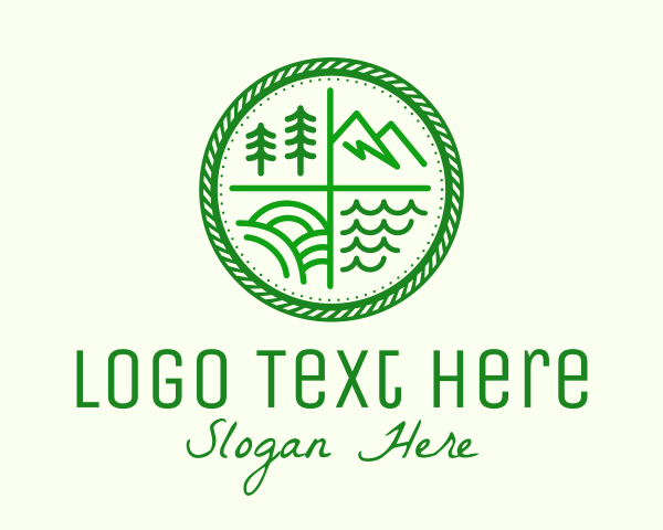 Badge logo example 4
