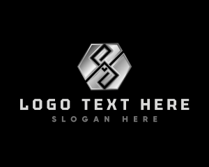 Hexagon Tech Letter S logo