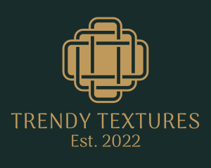 Deluxe Textile Pattern  logo design