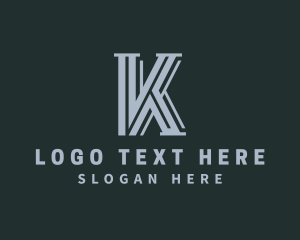 Business Firm Letter K logo