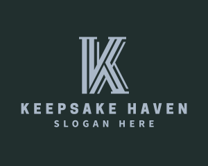 Business Firm Letter K logo design