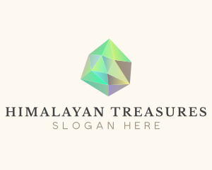 Diamond Gemstone Jewel logo design