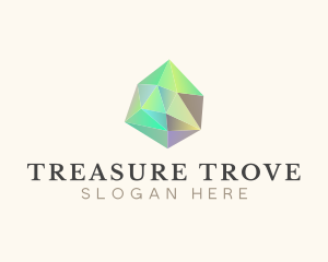 Diamond Gemstone Jewel logo design