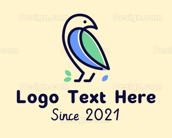 Nature Jungle Bird Logo