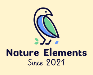 Nature Jungle Bird  logo design