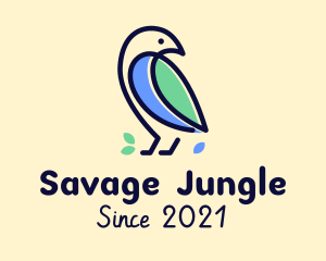 Nature Jungle Bird  logo design