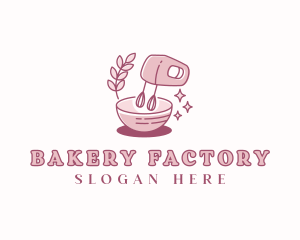 Baking Mixer Bakery logo design