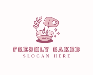 Baking Mixer Bakery logo design