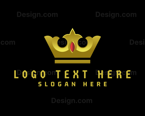 Luxury Crown Jewelry Logo