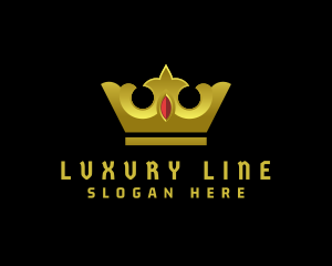 Luxury Crown Jewelry logo design