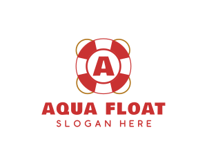 Lifeguard Float Safe Emergency logo design