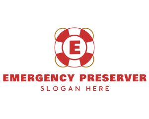 Lifeguard Float Safe Emergency logo design