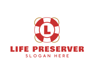 Lifeguard Float Safe Emergency logo design