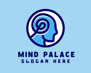 Human Mind Neuroscience  logo design