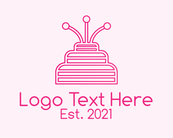 Birthday logo example 4