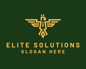 Eagle Army Crest Logo