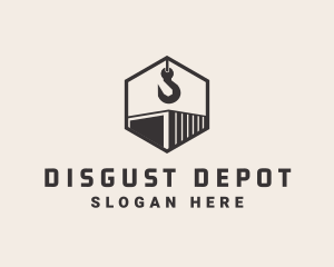 Freight Container Shipping  logo design