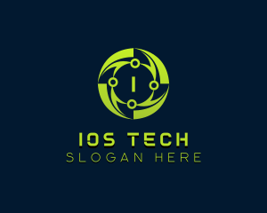 Cyber Tech Developer logo design