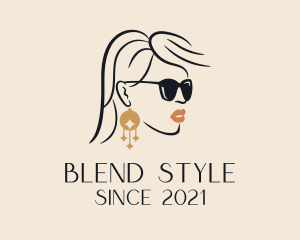 Woman Styling Accessory  logo design