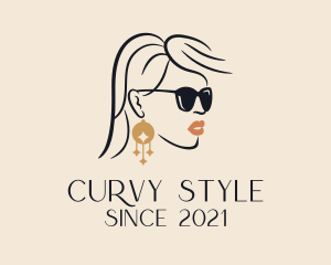 Woman Styling Accessory  logo design