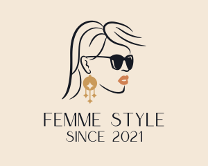 Woman Styling Accessory  logo design