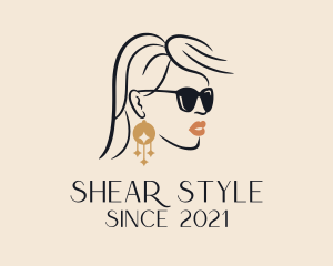 Woman Styling Accessory  logo design