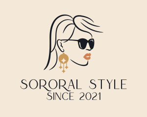 Woman Styling Accessory  logo design