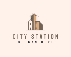 City Building Architecture logo design