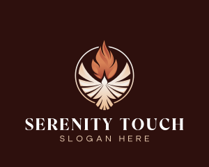 Dove Flame Cremation logo