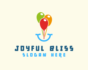 Birthday Balloon Smile logo