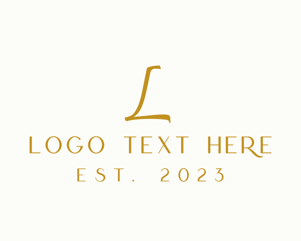 Name logo example 2
