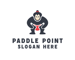 Japan Sumo Wrestler logo design