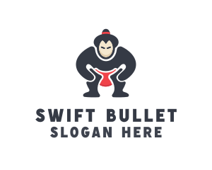 Japan Sumo Wrestler logo design