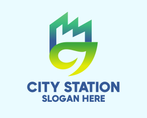 Green City Construction logo design