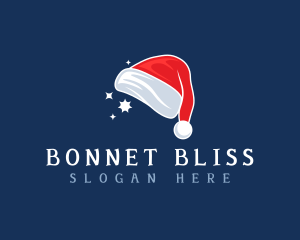 Christmas Santa Hat logo