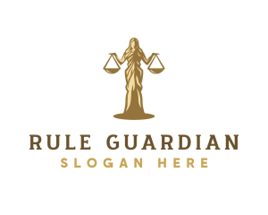 Woman Legal Scales logo