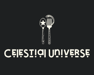Celestial Fork Spoon logo