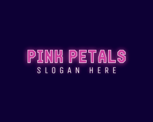 Pink Cyber Neon  logo design