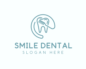 Toothbrush Dental Clinic logo design