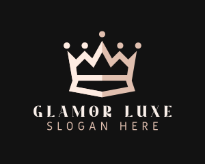 Luxe Crown Jewel logo design