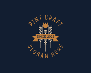 Crown Wheat Brewery  logo