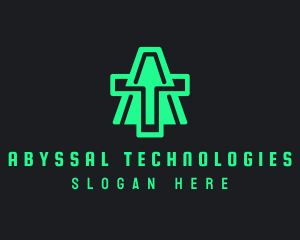 Logistics Courier Tech logo design