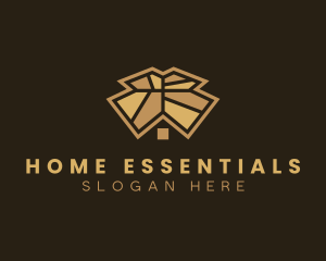 Home Interior Flooring logo design