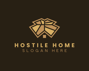 Home Interior Flooring logo design