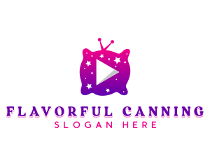 Starry Night Media Player logo design