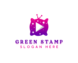 Starry Night Media Player logo design