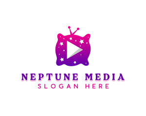 Starry Night Media Player logo design