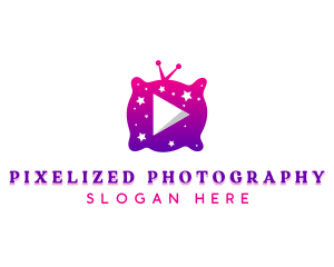 Starry Night Media Player logo design